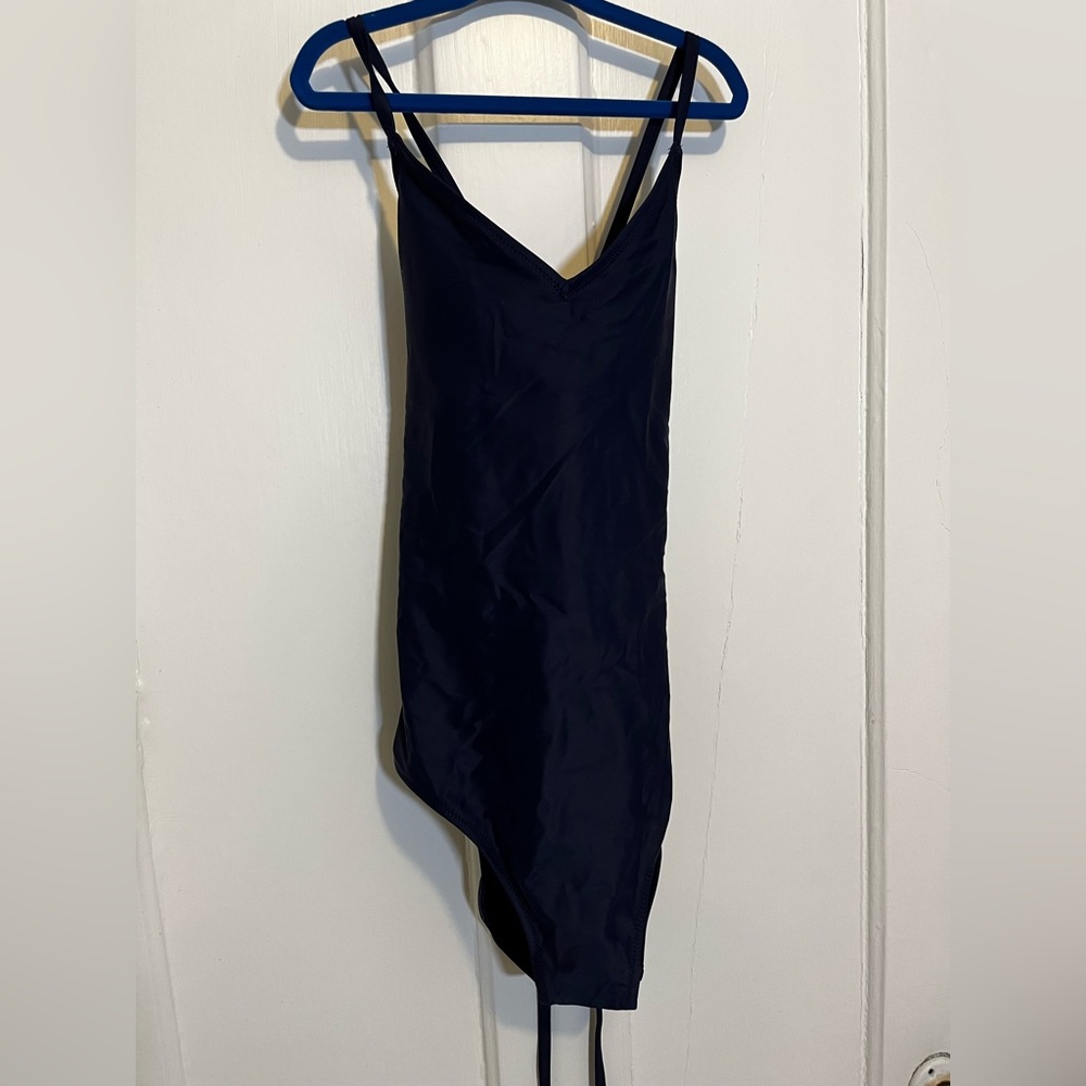 Navy blue aerie one piece swim